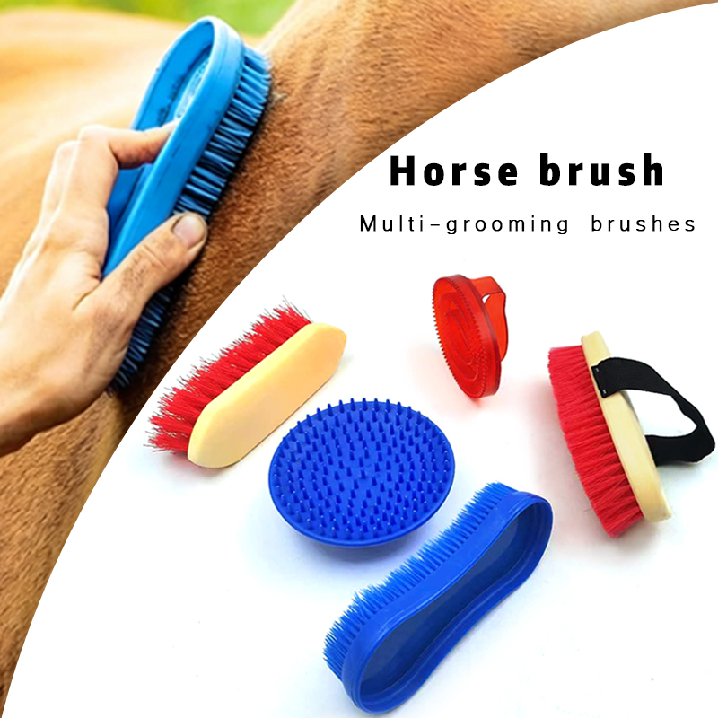 Grooming Kit Horse - Ensemble de brosses de toilettage pour