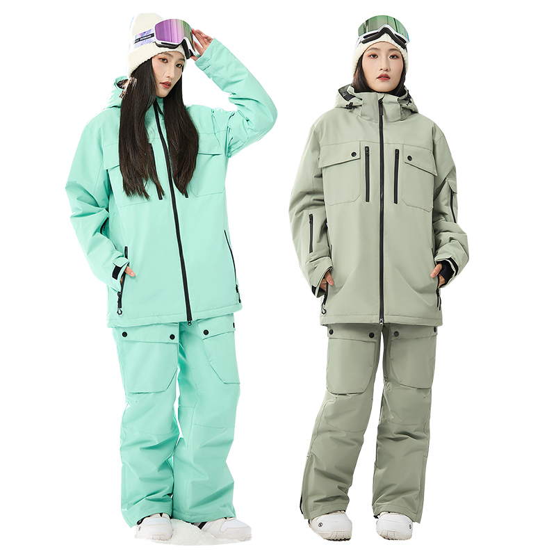 Outdoor Sport Jacket Women'S - Veste à capuche d'hiver, pantalon, ensembles