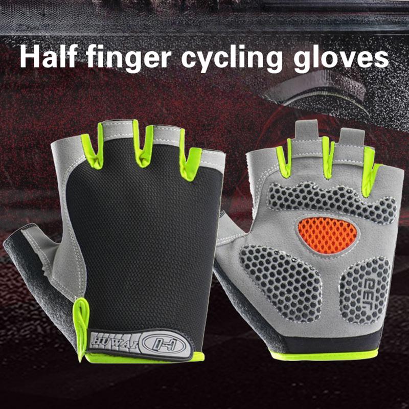 Outdoor Sport Gloves - Gants de cyclisme unisexes à demi-doigts,