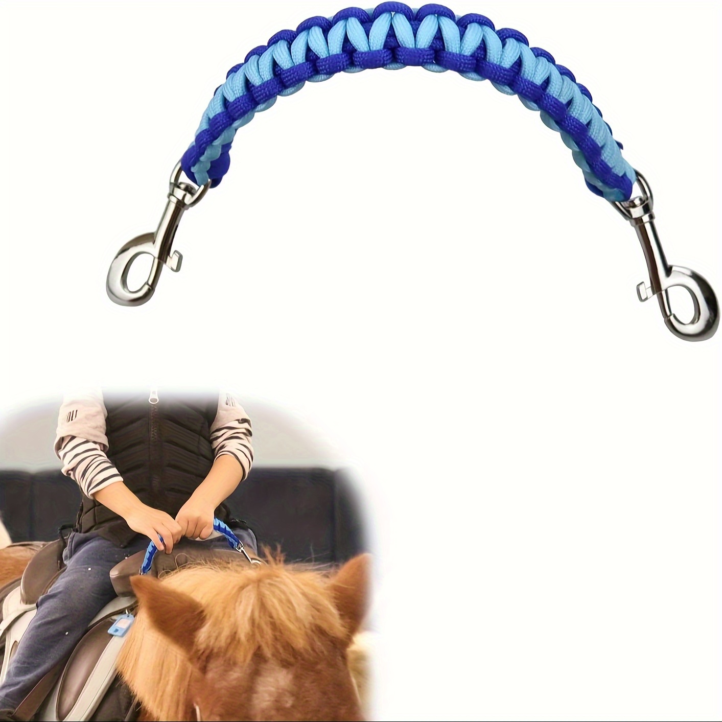 Grooming Kit Horse - 1 Sangle d'équilibre en nylon bleu