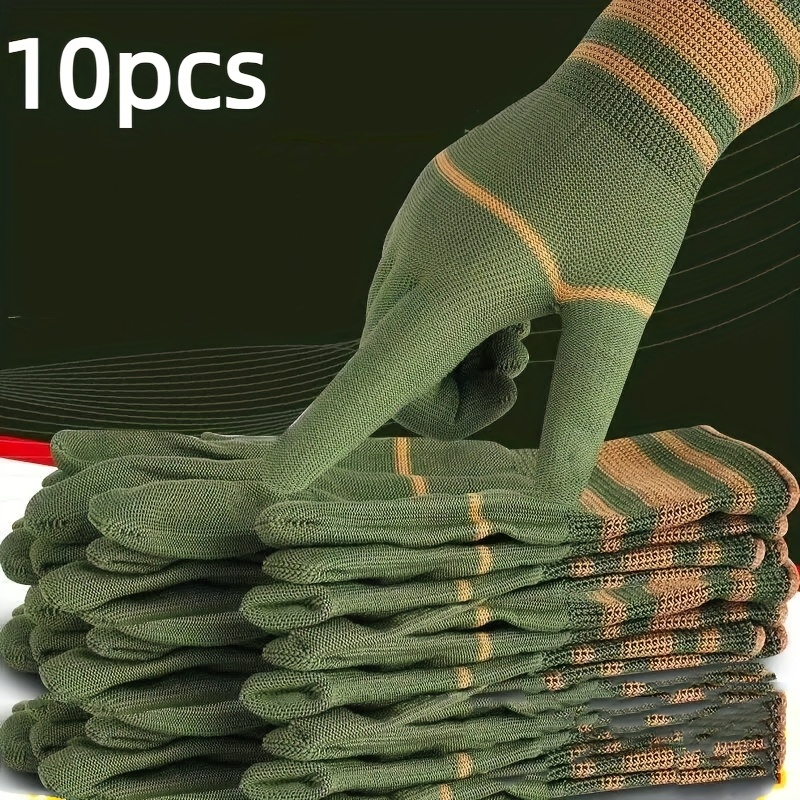 10 paires de gants en nylon -  - Outdoor Sport Gloves avis et prix