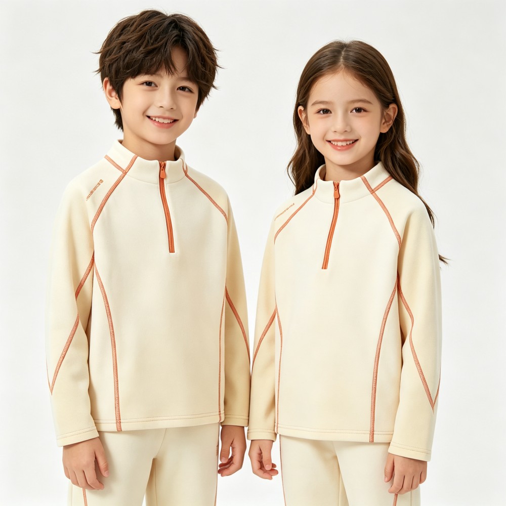 Sweat-shirt en polaire demi-zi - Outdoor Sport Activities For Kids avis et prix