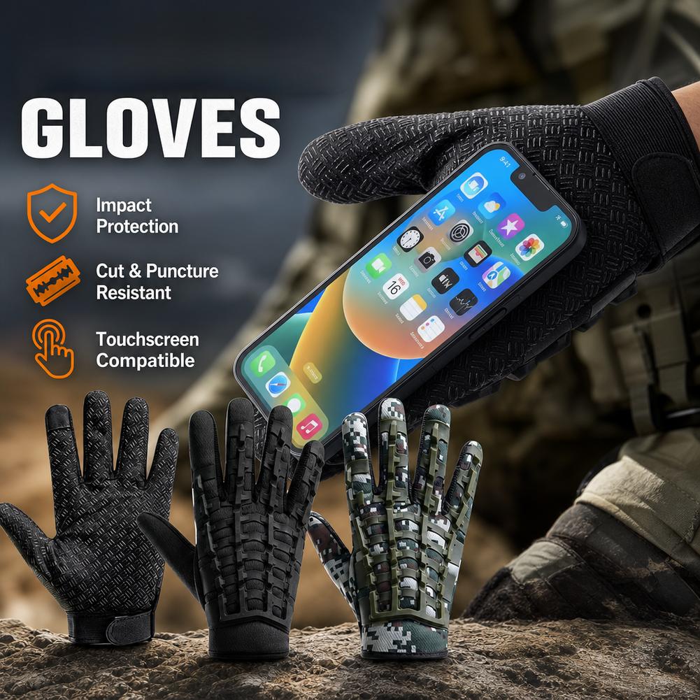 Gants tactiques pour moto avec - Outdoor Sport Gloves avis et prix