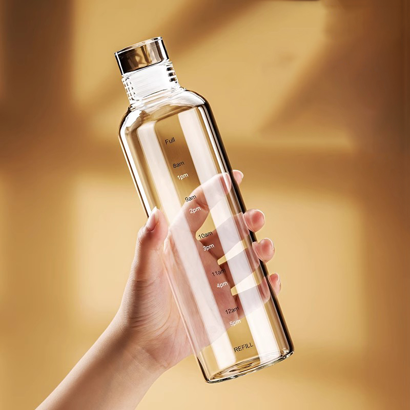 FOME 500/750/1000ml bouteille  - Outdoor Sport Glass Water Bottle avis et prix