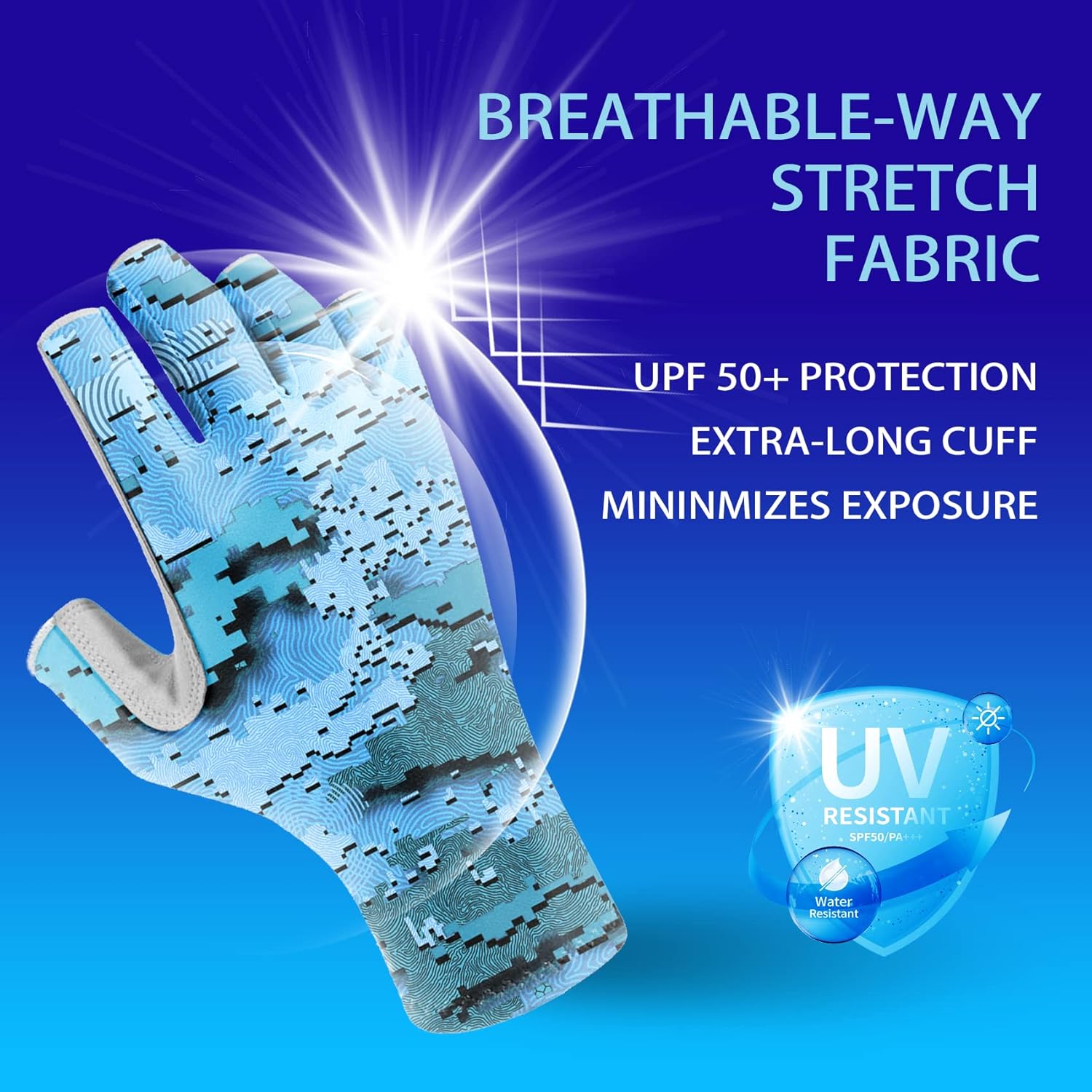 Aventik UPF50 + gants de pêche - Outdoor Sport Gloves avis et prix