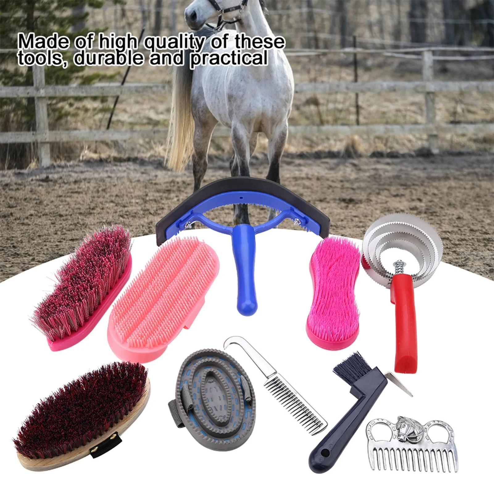 Kit de soins de toilettage pou - Grooming Kit Horse avis et prix
