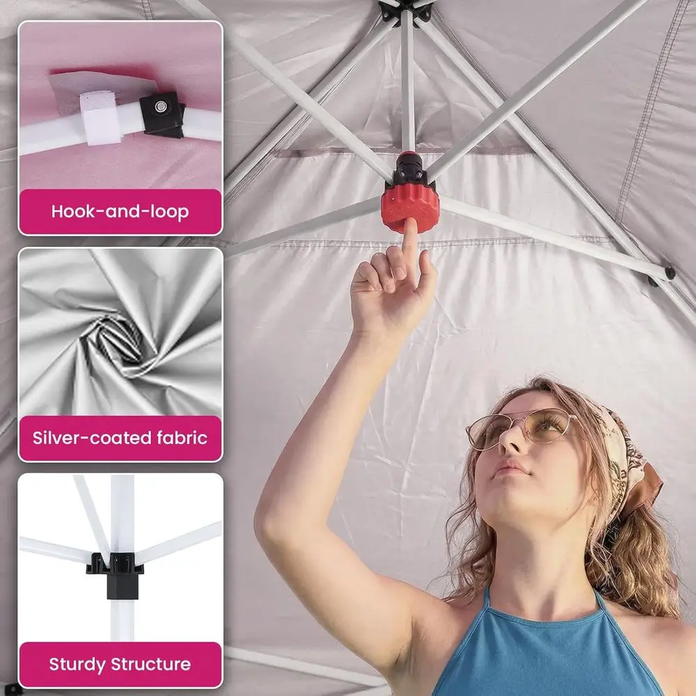 Tente pop-up 10x10 avec 4 paro - Outdoor Sports Center avis et prix