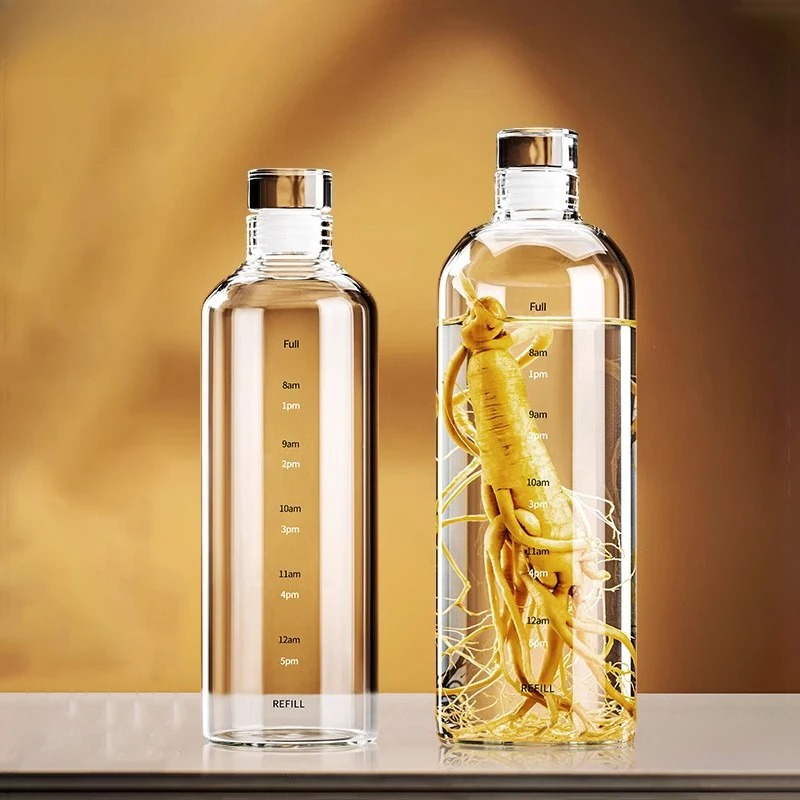 Bouteille d'eau sportive en ve - Outdoor Sport Glass Water Bottle avis et prix